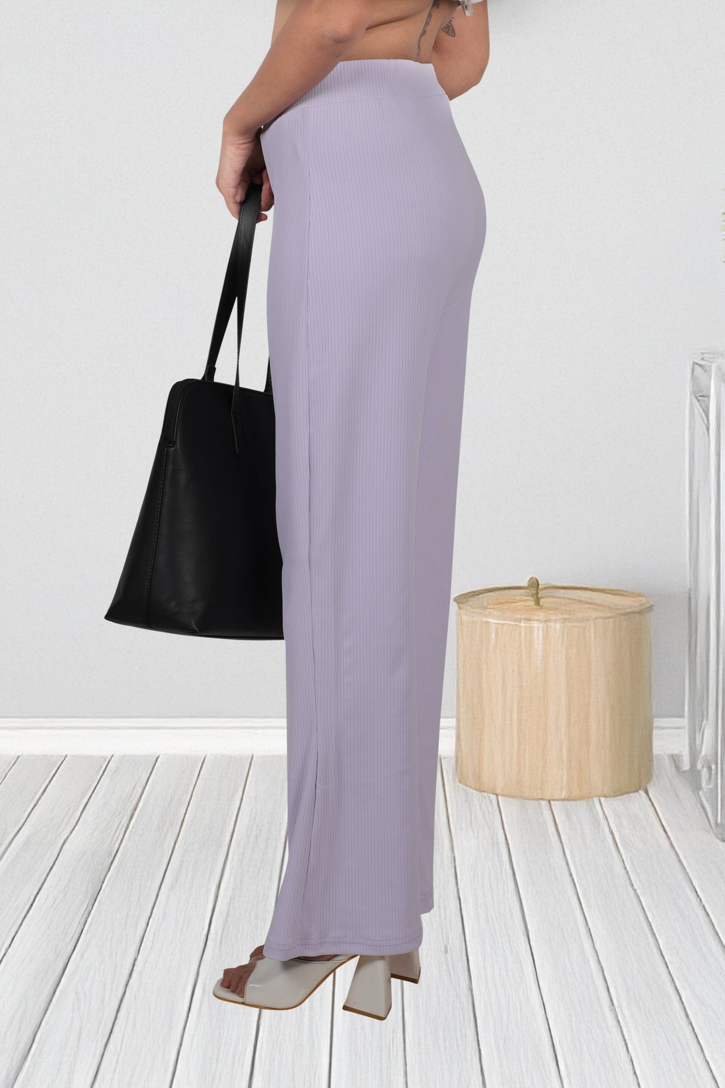 Combo - Buy any two Black, Brown or levender Wide-Leg pants duo