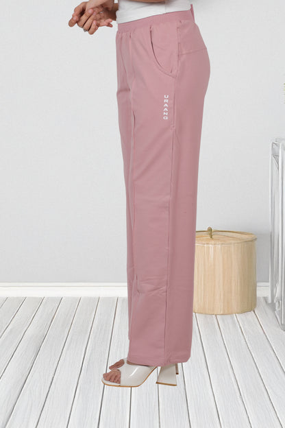 Combo - Buy any two Black, Pink or levender Wide-Leg French pants duo