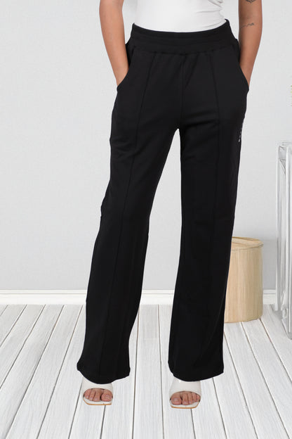 Combo - Buy any two Black, Pink or levender Wide-Leg French pants duo